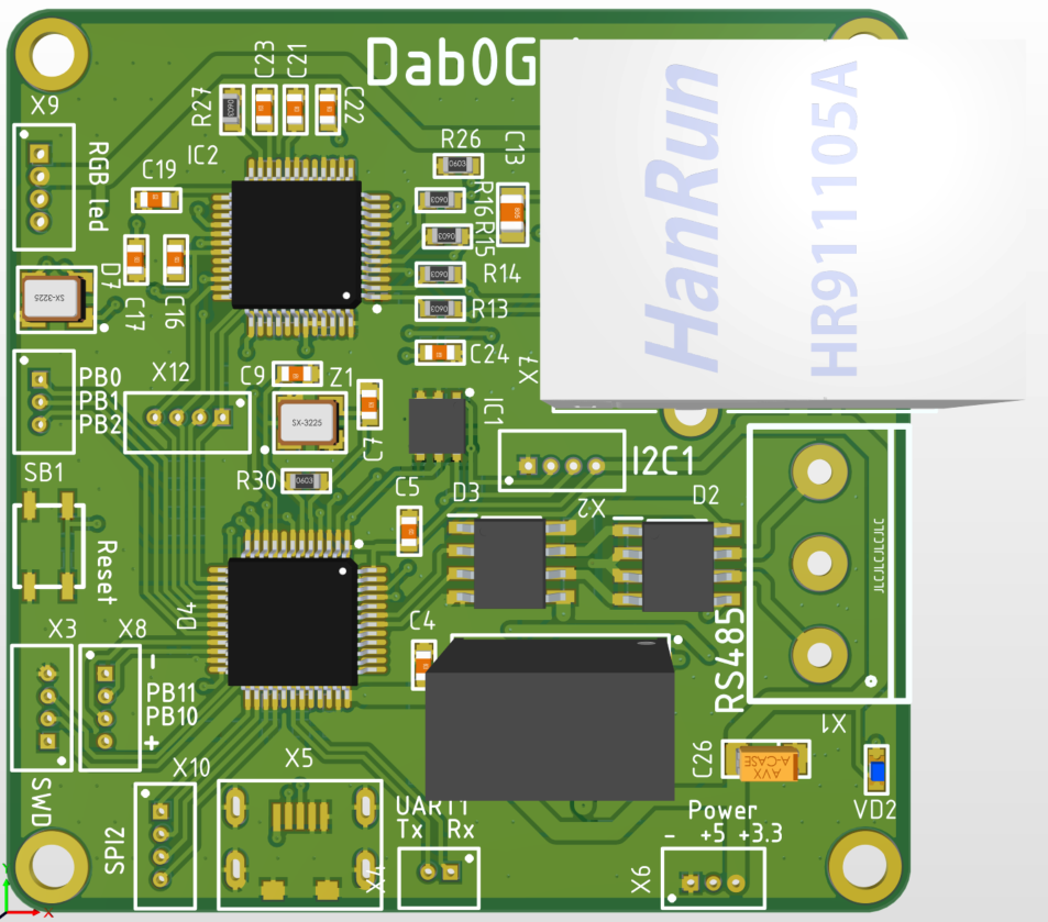 IoT шлюз Ethernet-RS485 на базе STM32 - 7