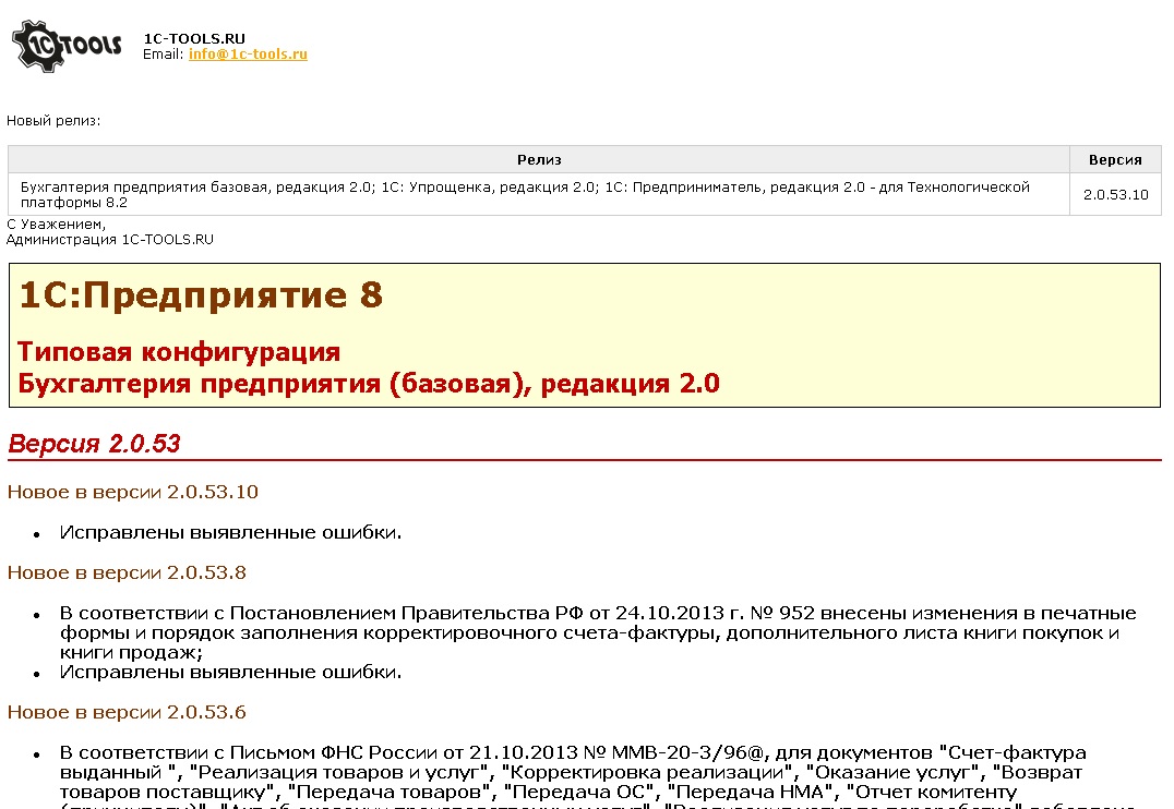 1С: Автоматизатор. Проект открытой конфигурации для автоматизации деятельности фирм 1С: Франчайзи