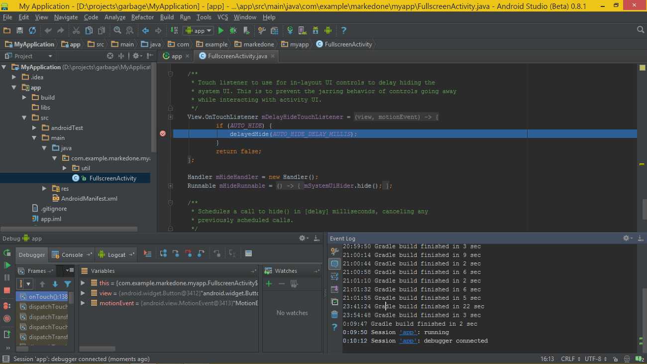 Фото android studio