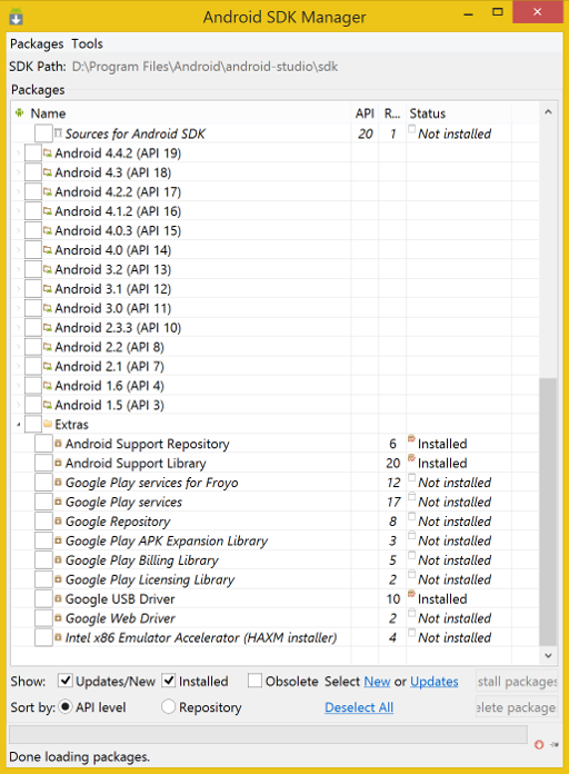 Android Studio для NDK под Windows