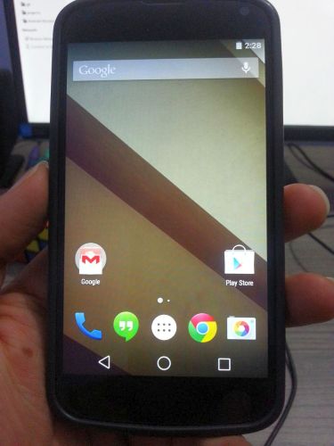 android l nexus 4