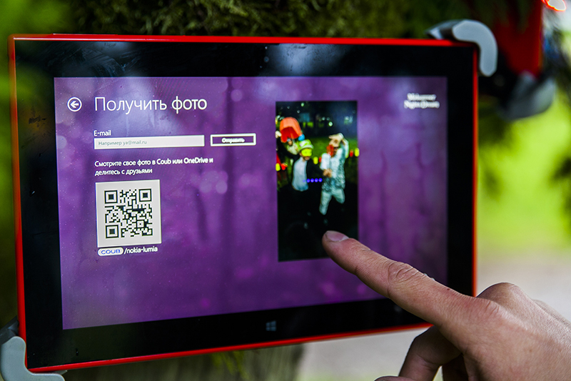 Lumia в летнюю ночь: как создавалась фотоинсталляция на фестивале MSND