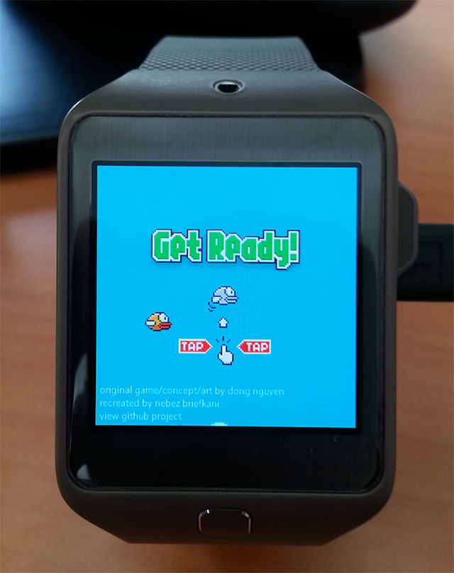 Flappy Bird на Gear 2