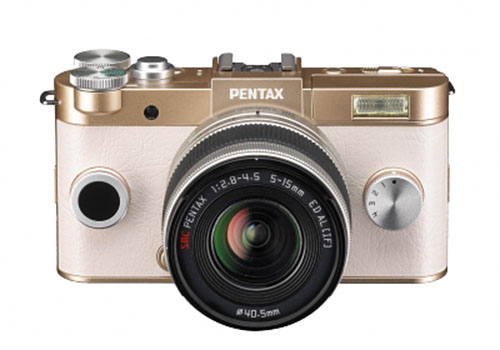 Камера Pentax Q-S1 будет предложена в нескольких вариантах цветового оформления