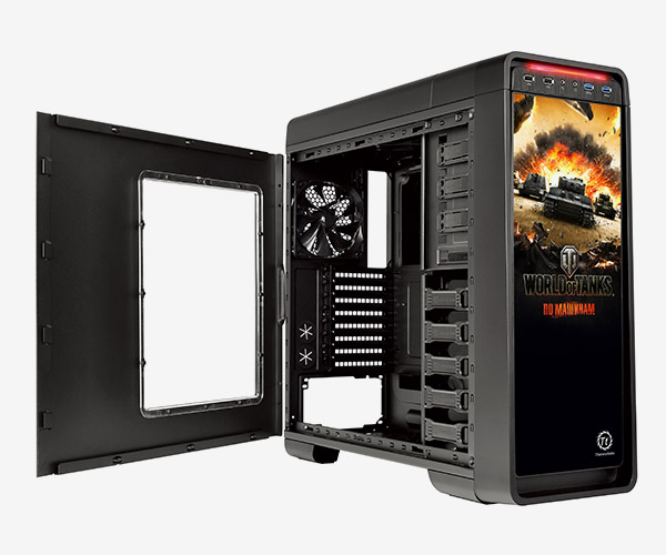 Модель Thermaltake Urban S71 World of Tanks Edition относится к категории full-tower