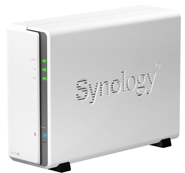 NAS Synology DS115j работает под управлением ОС DiskStation Manager (DSM) 5.0