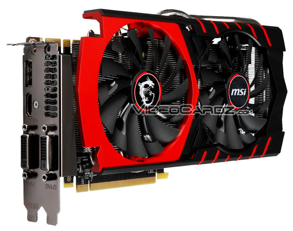 3D-карта MSI GeForce GTX 970 Gaming