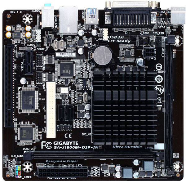 Gigabyte GA-J1800M-D2P-IN