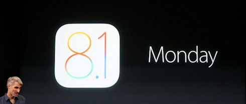 iOS 8.1 поможет Apple «исправить ошибки»