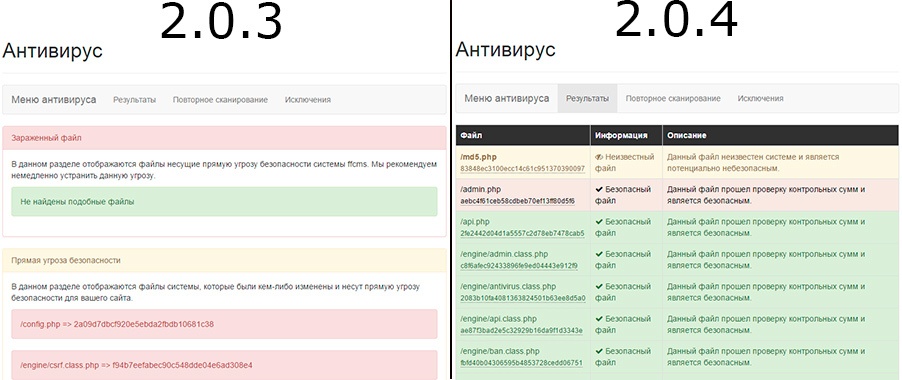 Патч обновление FFCMS 2.0.4