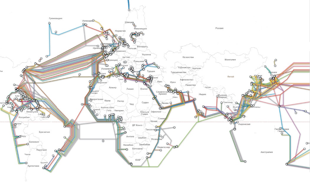 Карта кабельных сетей