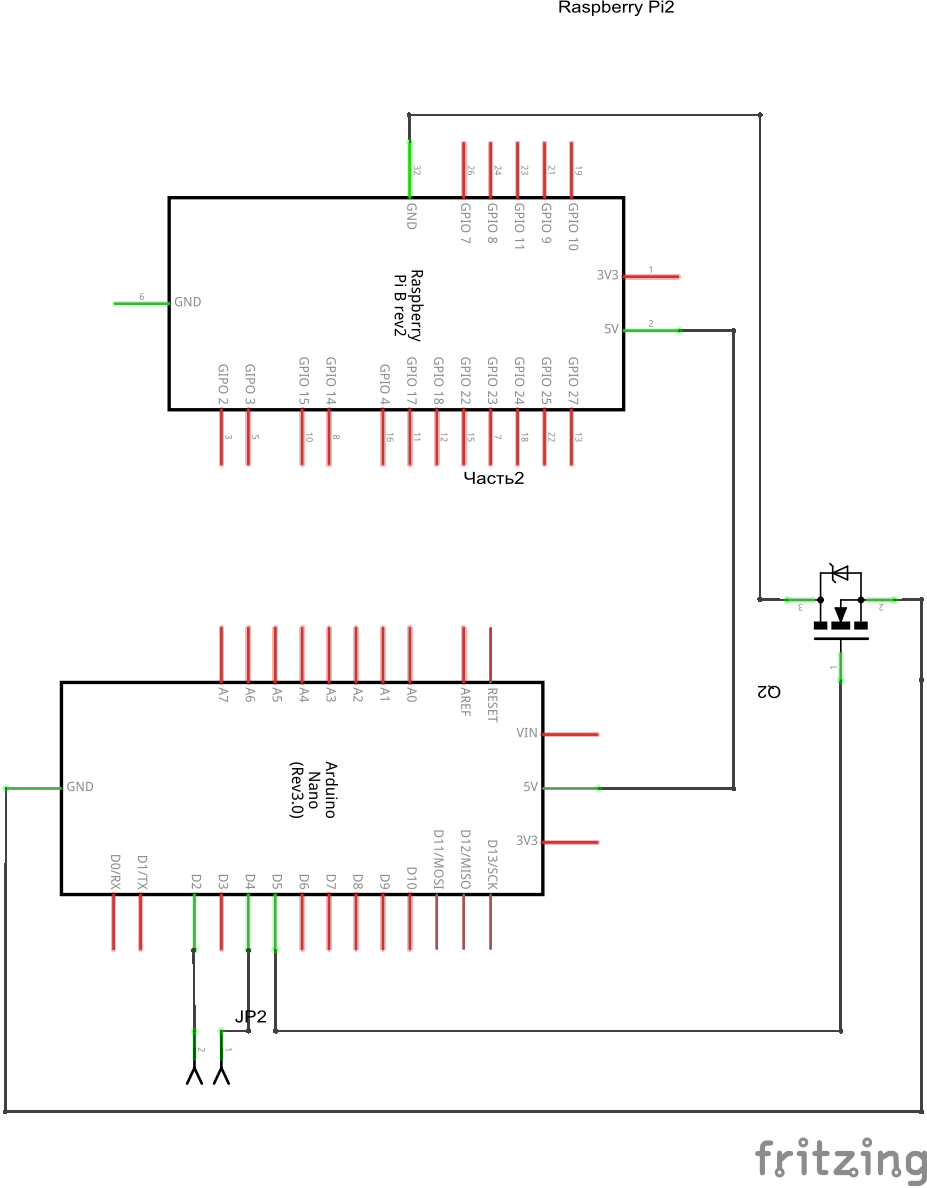 Принципиальная схема raspberry pi