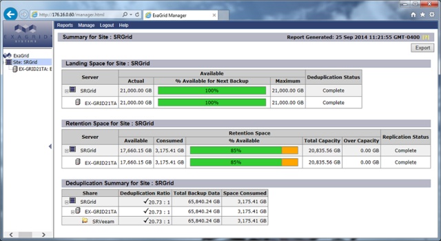 Обзор системы хранения резервных копий ExaGrid EX21000E — тест с Veeam Backup & Replication