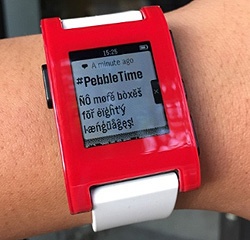 Pebble: теперь банано… на 80 языках, но все еще не по-русски! - 1