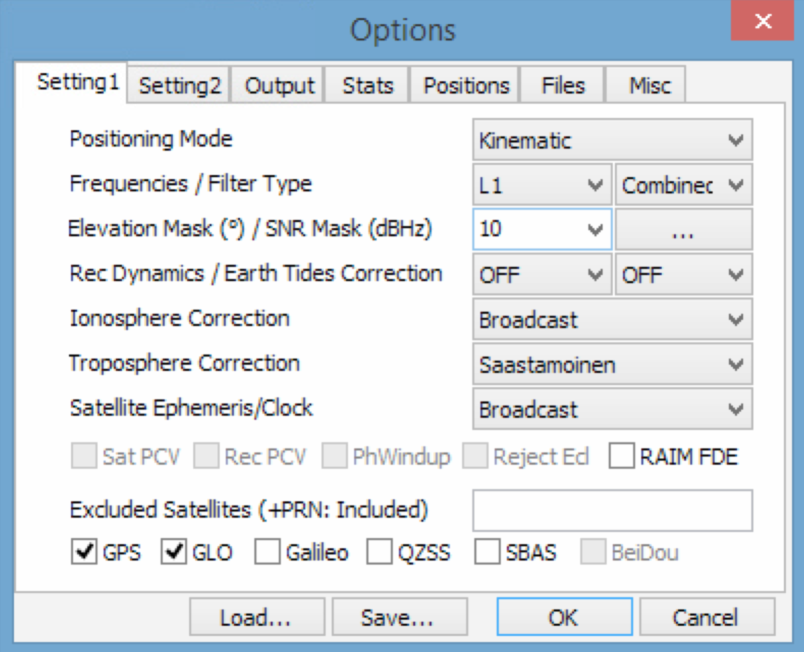 RTKLib – Сантиметровая точность GPS-ГЛОНАСС в пост-обработке - 7