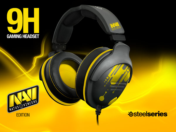 Игровая гарнитура SteelSeries 9H Na’Vi Edition создана при участии киберспортивного клуба Natus Vincere