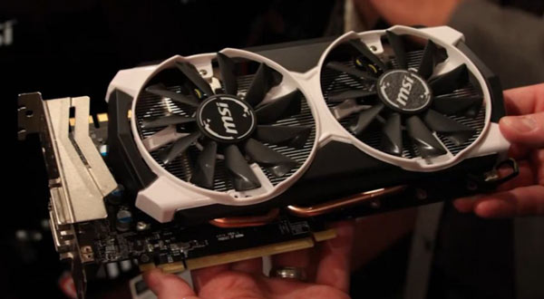 Продажи 3D-карт MSI GeForce GTX 970 Gaming 100ME и GTX 970 4GD5T-OC начнутся в этом месяце