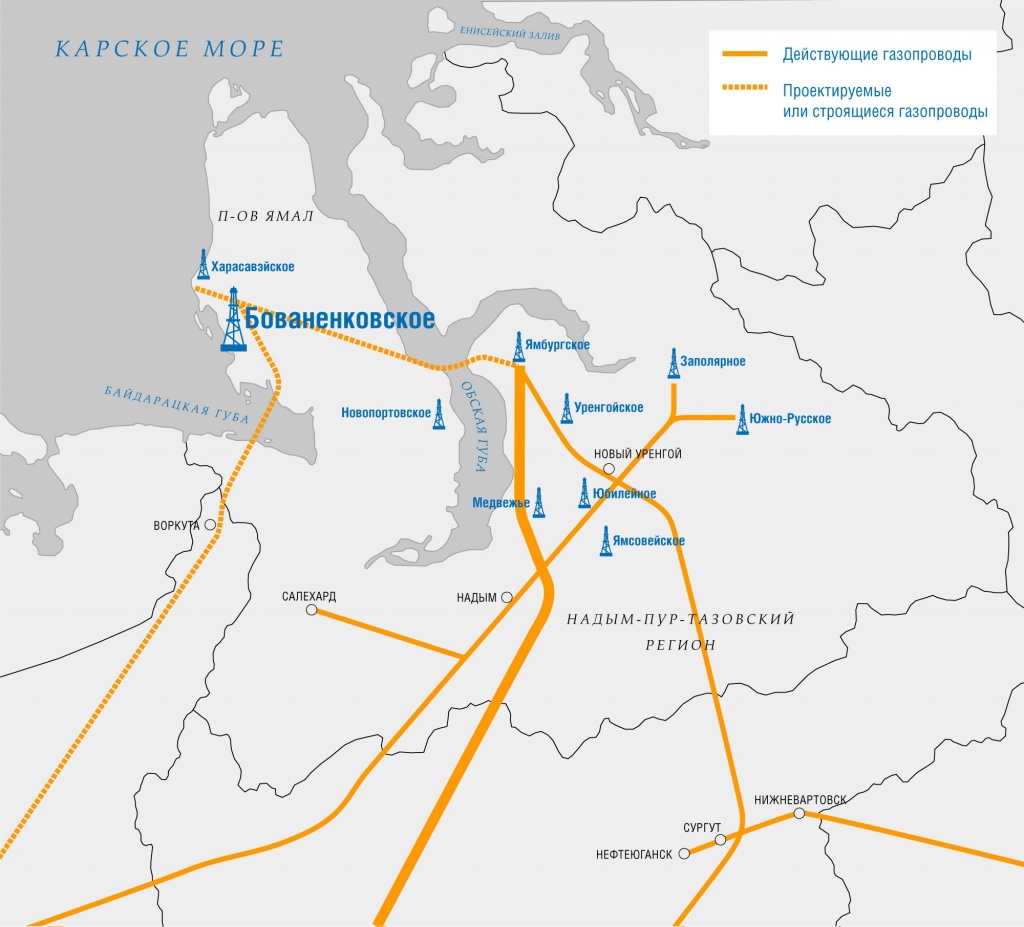 Бованенково – организация связи на месторождении газа №3 в России с БС на вечной мерзлоте - 4