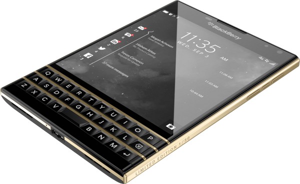 Limited Edition Black & Gold BlackBerry Passport