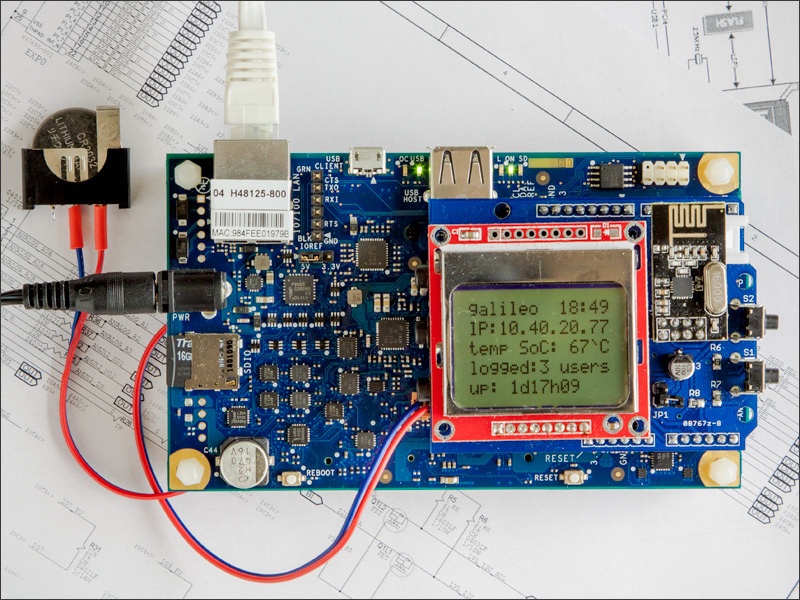 Практикум «Intel IoT». Galileo Gen2 — Linux & Arduino - 1