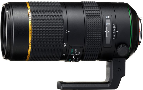 Продажи HD Pentax-D FA* 70-200mm F2.8ED DC AW начнутся в марте по цене $2300