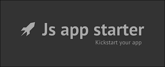 Js app starter