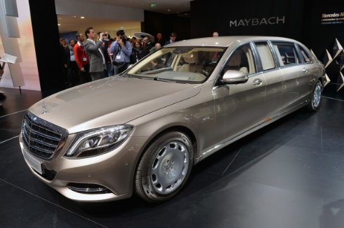 Элитный Maybach S600 Pullman презентовали в Швейцарии