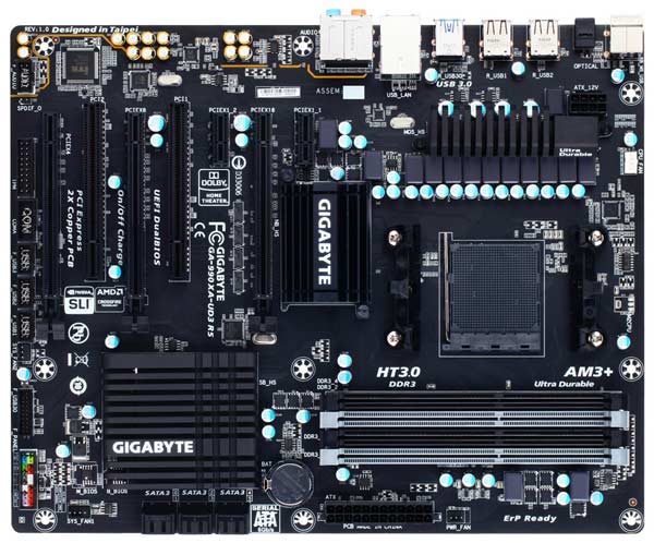 Системная плата Gigabyte 990XA-UD3 R5