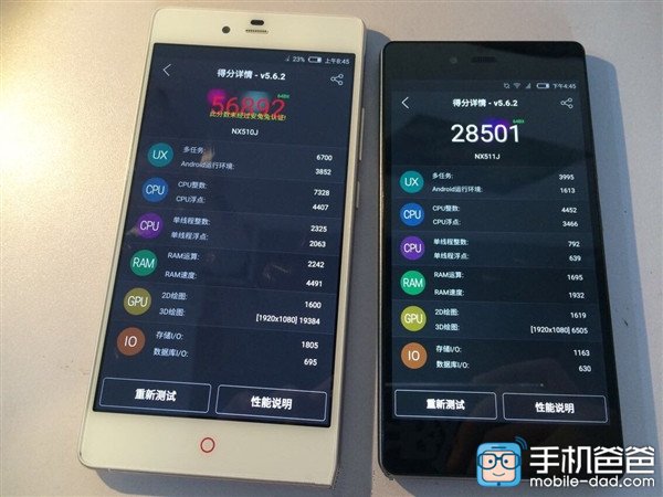 Смартфон ZTE Nubia Z9 Max стал одним из самых быстрых в мире по результатам тестов AnTuTu Benchmark - 1