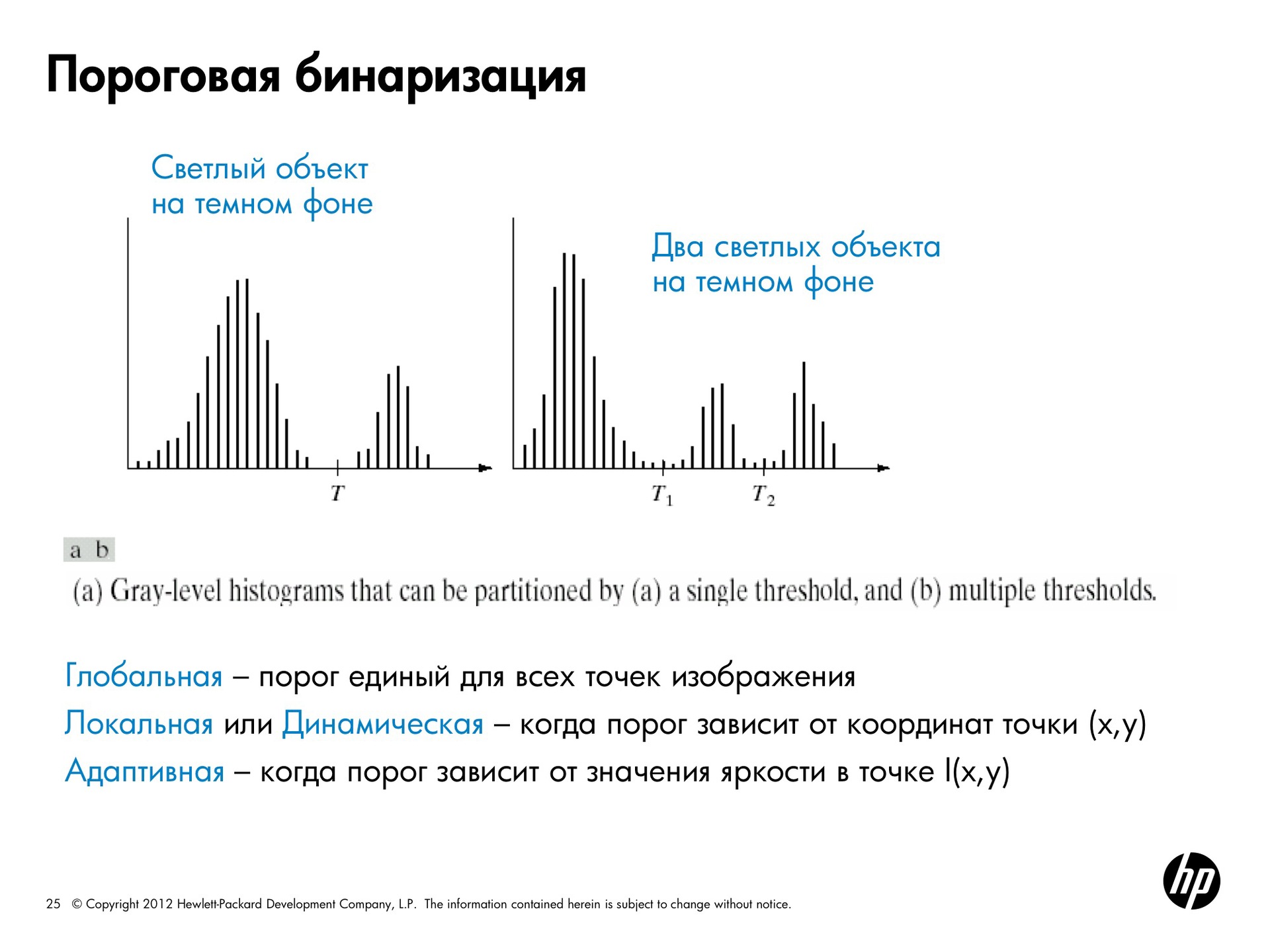 Бинаризация изображения c