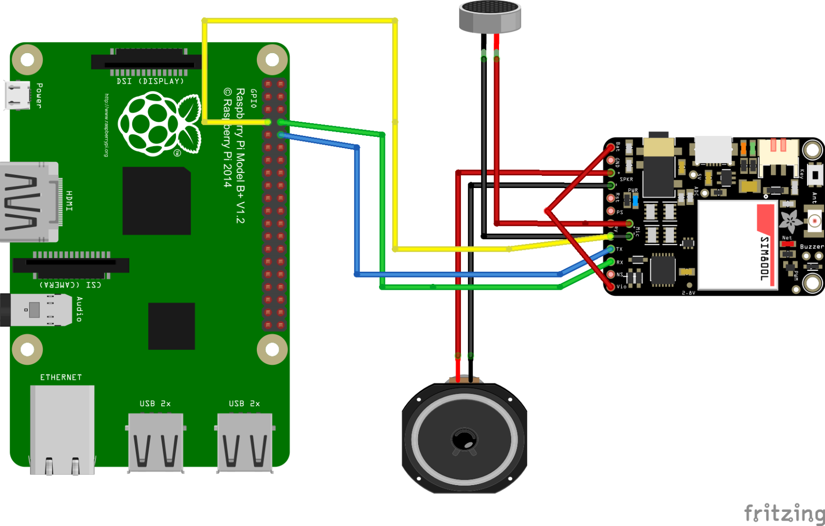 Телефон на Raspberry Pi из 3D-принтера