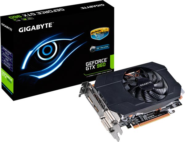 Длина 3D-карты Gigabyte GV-N960IX-2GD равна 181 мм