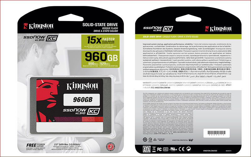 Kingston technology. Твердотельный накопитель KLEVV Urbane 960gb.