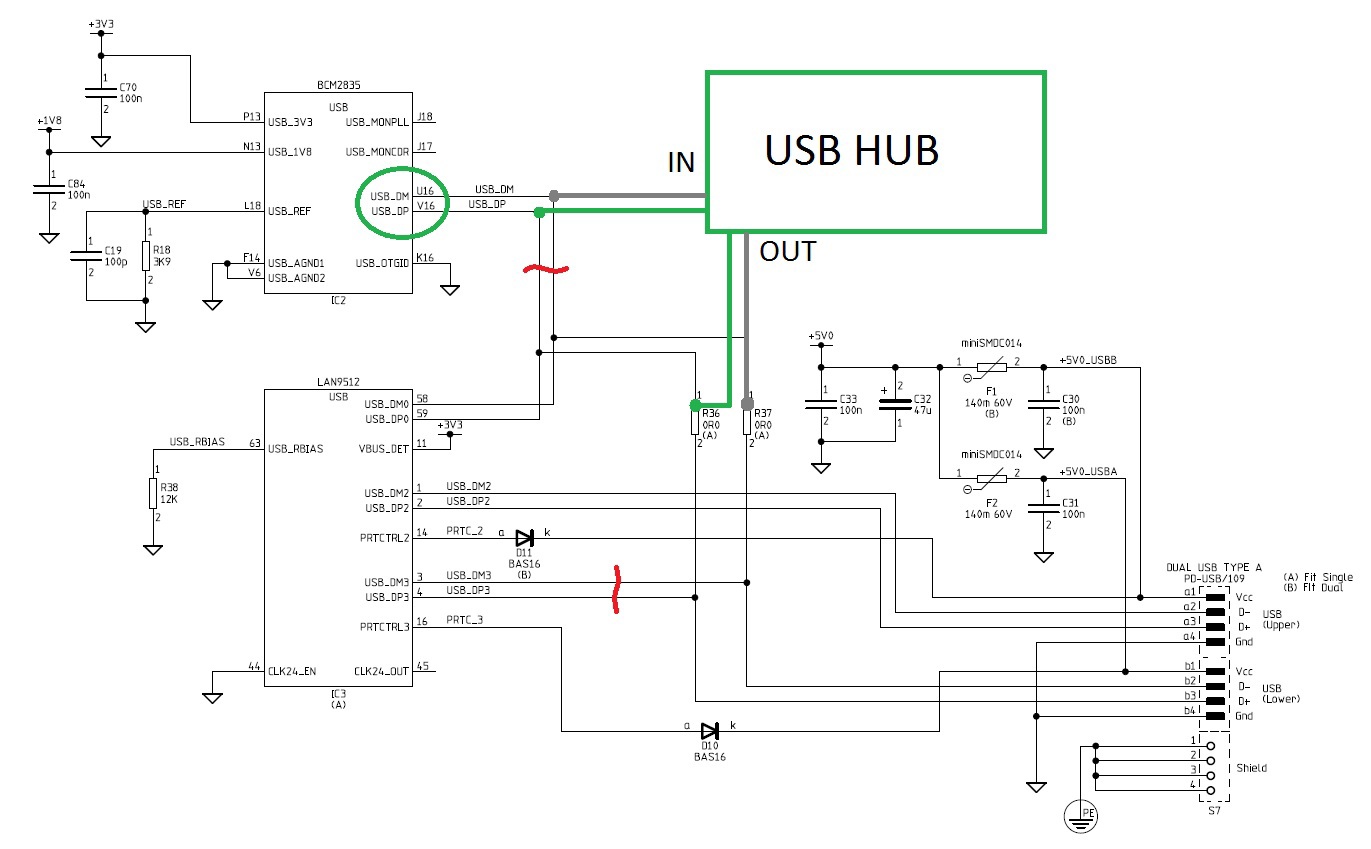 Принципиальная схема raspberry pi 3 model b