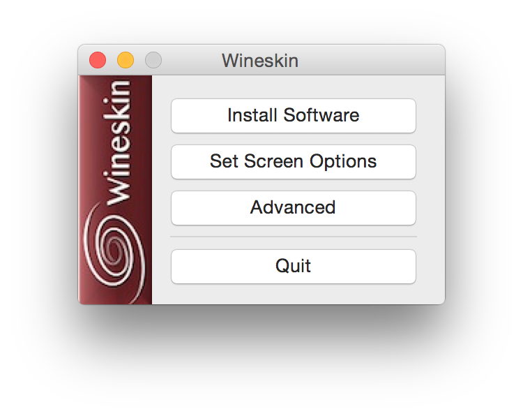 Install software. Wineskin. Wineskins. Wineskin is currently busy что делать если иконки.