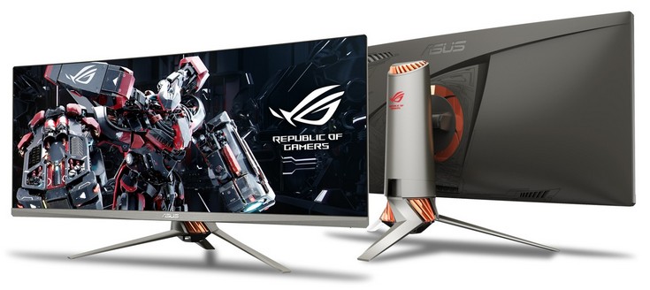 Монитор Asus ROG Swift PG348Q поддерживает Nvidia G-Sync