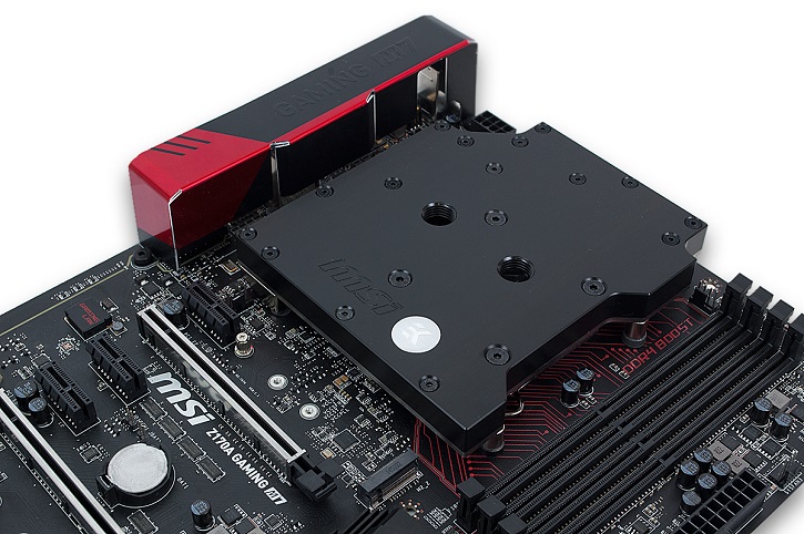 Водоблок EK Water Blocks EK-FB Z170G рассчитан на системную плату MSI Z170A Gaming M7