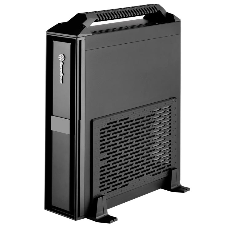 Корпус SilverStone Milo ML08 изготовлен из пластика на стальном каркасе