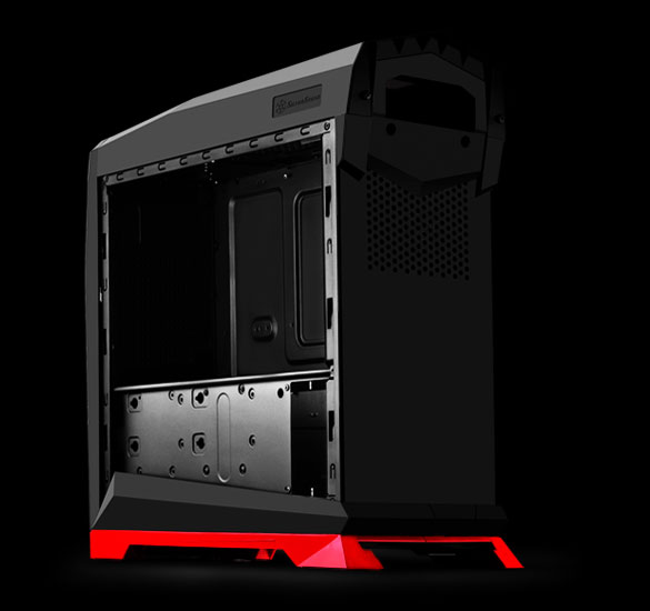 Компьютерный корпус SilverStone Raven RVX01 рассчитан на системную плату типоразмера microATX или ATX