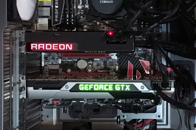 Карты AMD и Nvidia могут работать вместе 