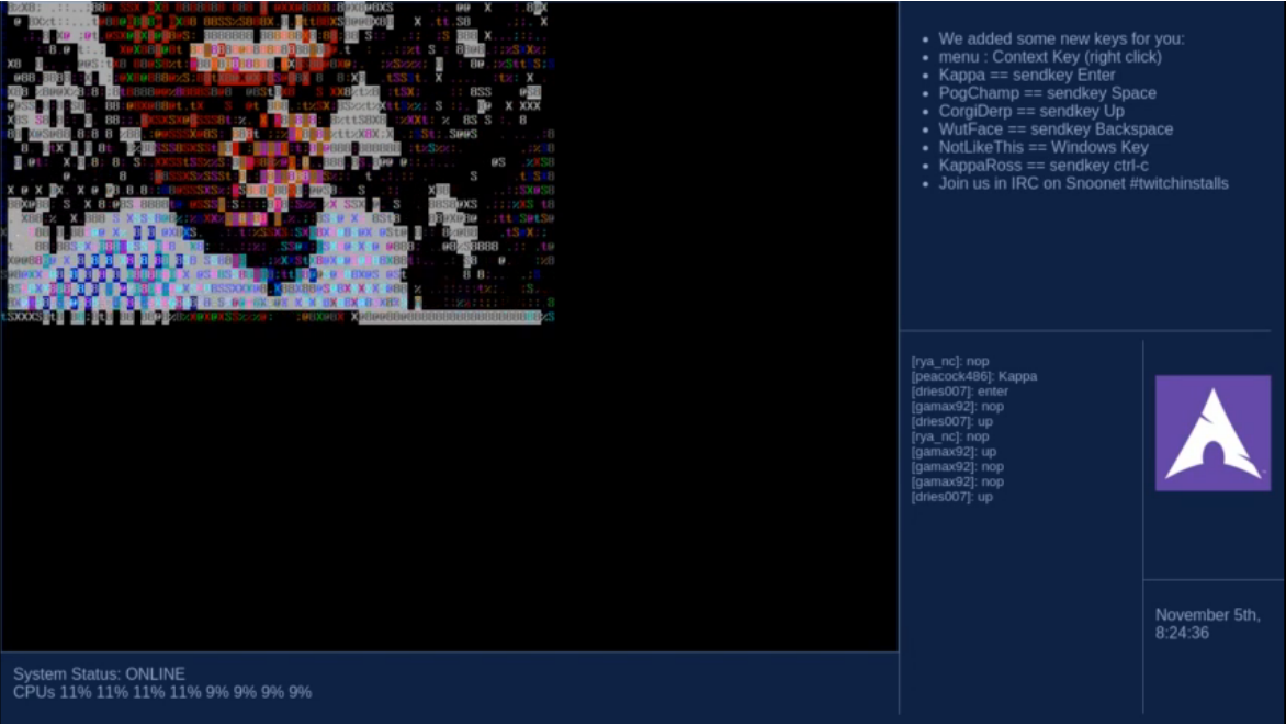 Неделя установки Arch Linux на Twitch - 27