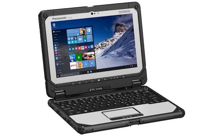 Panasonic Toughbook 20 получил CPU Intel Core M