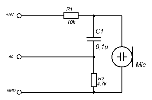 Микрофон мкэ 271 схема