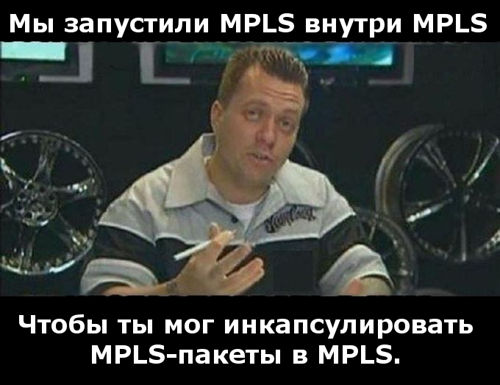 Сети для самых маленьких. Часть одиннадцатая. MPLS L3VPN - 10