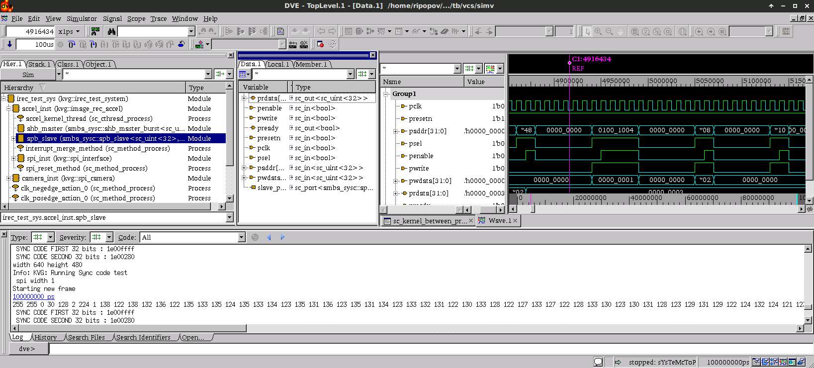 Разработка цифровой аппаратуры на C++-SystemC глазами SystemVerilog программиста - 4