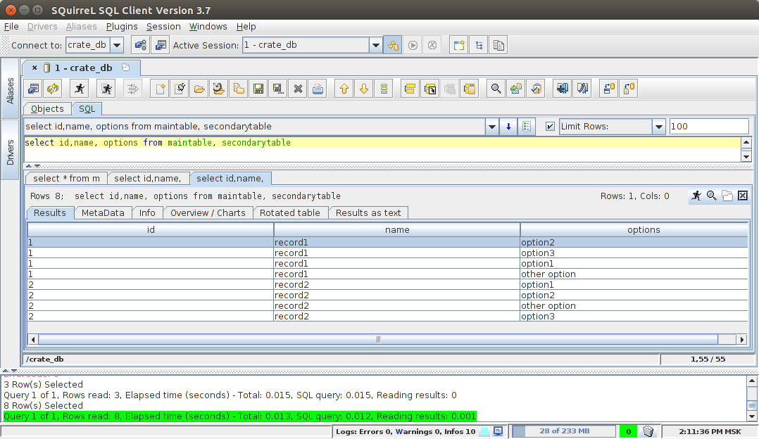 SQL JOIN, Elasticsearch и установка из binary repository manager - 9