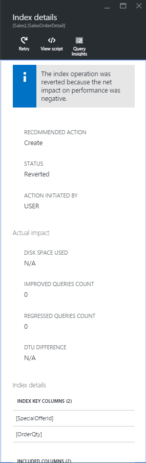 Эффективное управление индексами в Azure SQL Database с помощью Index Advisor - 2