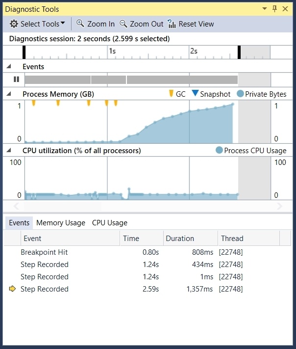 Отладка и профилирование в Visual Studio 2015 - 4