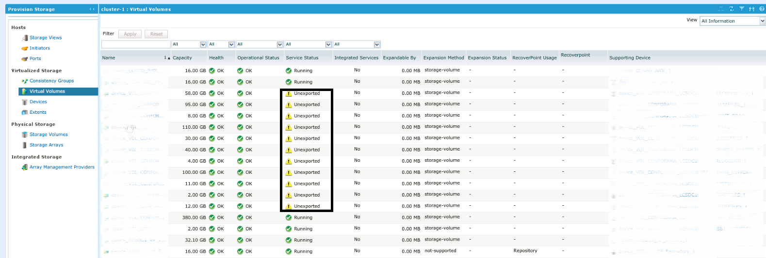 Миграция данных с различных типов Storage с использованием технологий EMC VPLEX и EMC RecoverPoint - 8