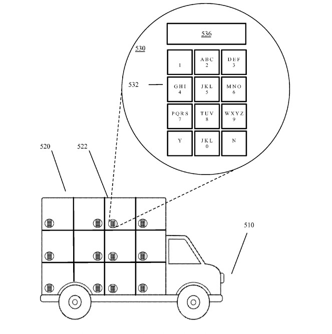 Google запатентовала самоуправляемый грузовик для одновременной доставки товаров нескольким покупателям